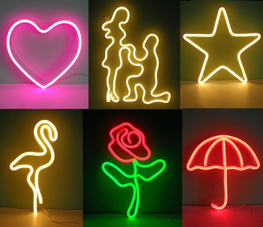 Led neon lights hanging wall decorative lights - Infinite CelebrationsNeon lightsInfinite CelebrationsInfinite Celebrations