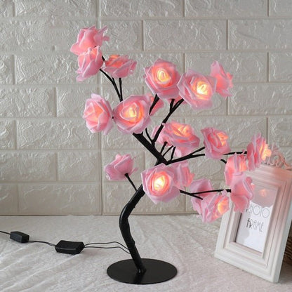 LED Tree Lamp Rose Small Tree Lamp - Infinite CelebrationsRose lampInfinite CelebrationsInfinite Celebrations