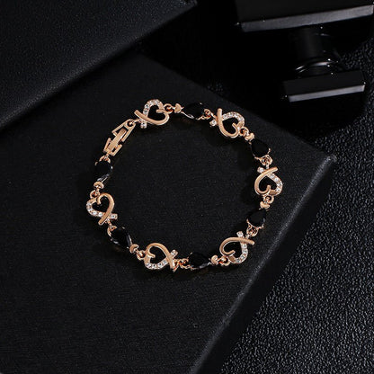 Love Bracelet Heart - shaped For Valentine's Day Gift Jewelry - Infinite CelebrationsjewelryInfinite CelebrationsInfinite Celebrations