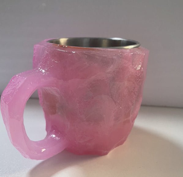 Resin Mineral Crystal Coffee Mug - Infinite CelebrationsAir brushInfinite CelebrationsInfinite Celebrations