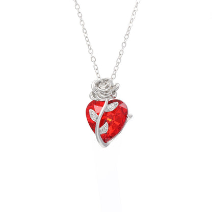 Rose Love Necklace For Valentine's Day - Infinite CelebrationsjewelryInfinite CelebrationsInfinite Celebrations