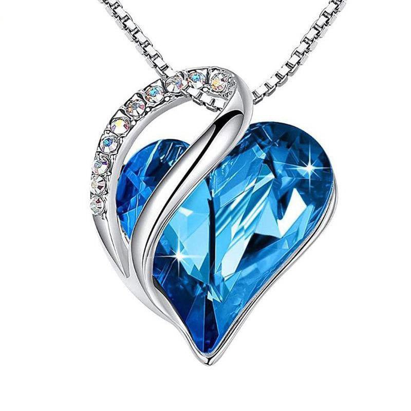 Sliver Heart Shaped Geometric Necklace Gift - Infinite CelebrationsjewelryInfinite CelebrationsInfinite Celebrations