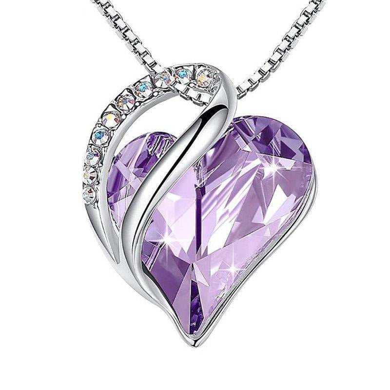 Sliver Heart Shaped Geometric Necklace Gift - Infinite CelebrationsjewelryInfinite CelebrationsInfinite Celebrations